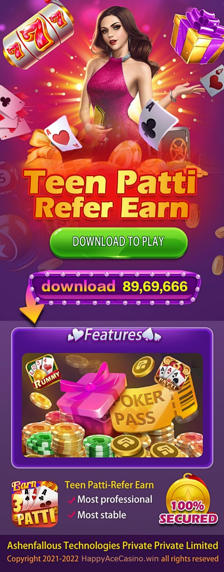 Teen Patti Refer Earn